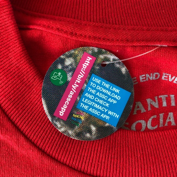 NWT Authentic Anti Social Social Club Tee - Picture 12 of 13